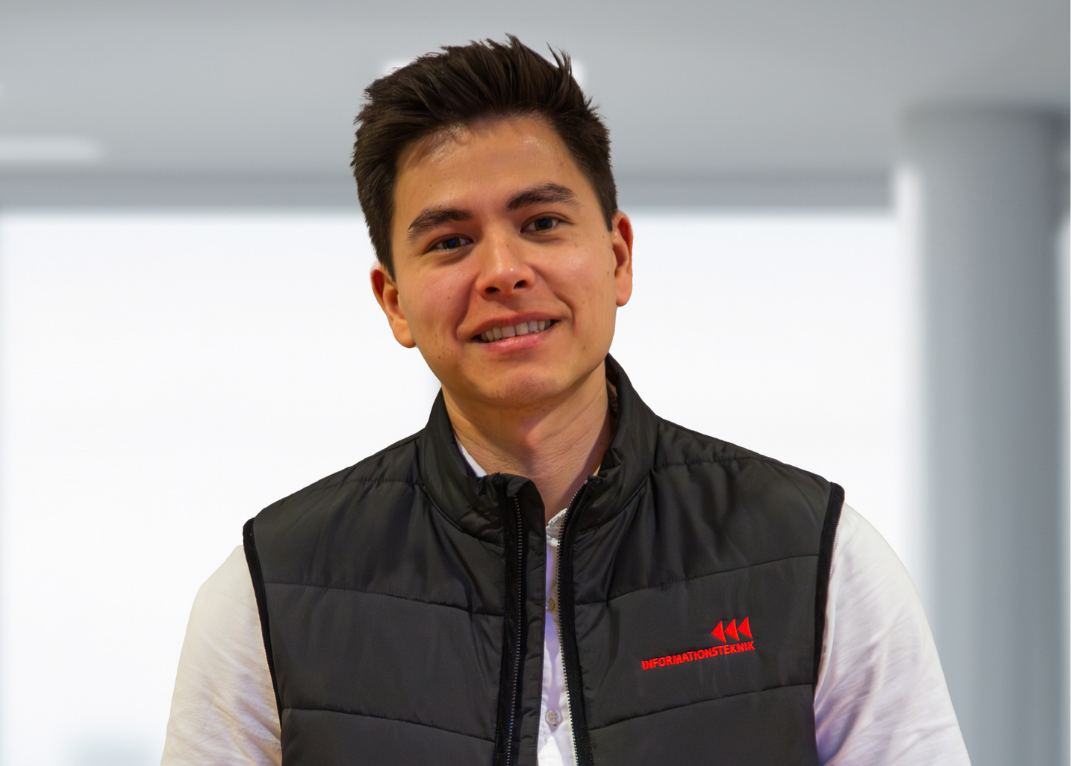 Hampus Hansson, en av våra säljare