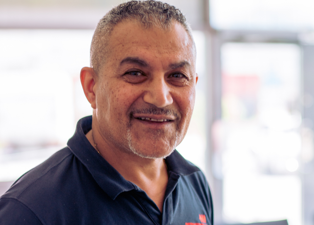 Adel Hardani, en av våra supporttekniker